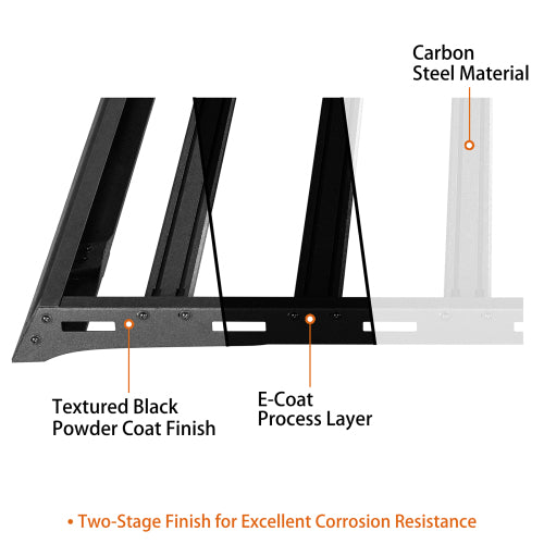 Load image into Gallery viewer, Hooke Road Jeep Wrangler Roof Rack for 1997-2006 Jeep Wrangler TJ Hardtop, Excluding Unlimited   b1038s 11
