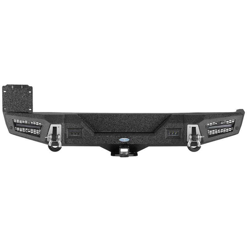 Load image into Gallery viewer, 2018-2026 Jeep Wrangler JL Rear Bumper w/ Built-in Hitch Reciever Hooke Road b3110s 4
