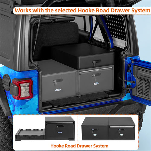 Load image into Gallery viewer, Hooke Road Additional Drawer for Jeep Wrangler JK JL &amp; Ford Bronco 4-Door b2125s 6
