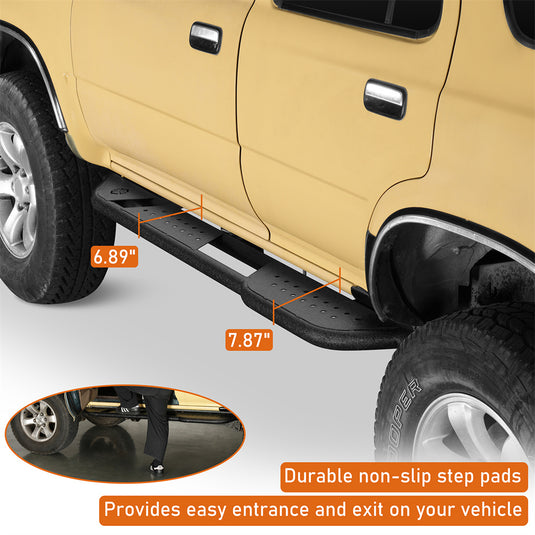 Nerf Side Step Bars for 1990-1995 Toyota 4Runner 4-Door b9700s 7
