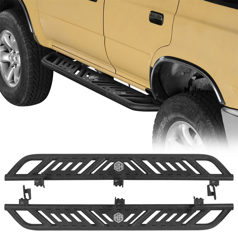 Load image into Gallery viewer, Nerf Side Steps for 1990-1995 Toyota 4Runner 2nd Gen 4-Door Hooke Road b9701s 1
