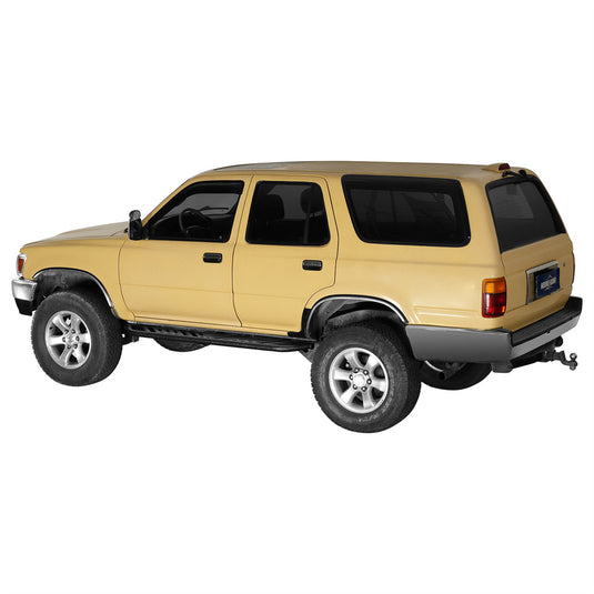 Nerf Side Steps for 1990-1995 Toyota 4Runner 2nd Gen 4-Door Hooke Road b9701s 3