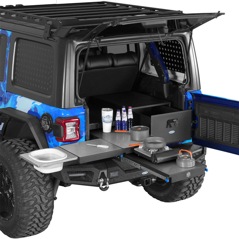 Load image into Gallery viewer, Overland Kitchen &amp; Cargo Drawer System for Jeep &amp; Ford Bronco 4-Door b21362137 3
