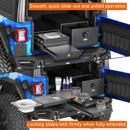 Overland Kitchen & Cargo Drawer System for Jeep & Ford Bronco 4-Door b21362137 9