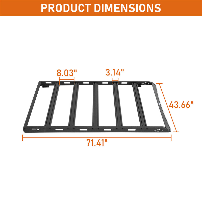Load image into Gallery viewer, Hooke Road 1995-2005 Chevy S10 Blazer 4-Door Overland Roof Rack b7262s 5
