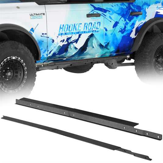 Hooke Road Pinch Weld Cover Kit for 2021-2026 Ford Bronco 4-Door & Raptor b8955 1