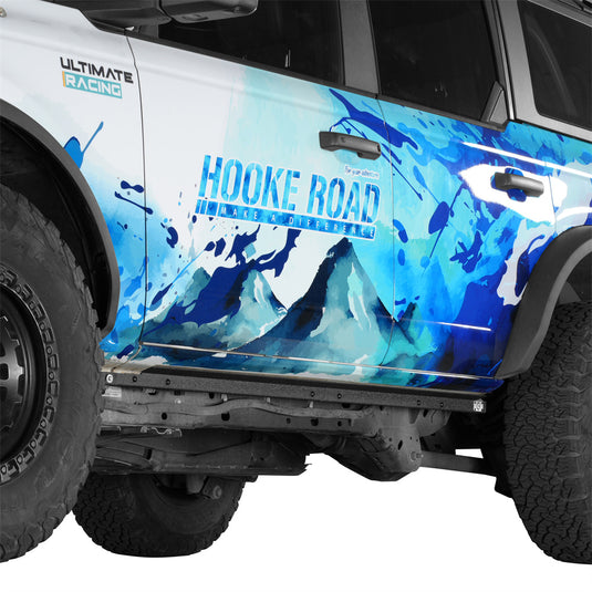 Hooke Road Pinch Weld Cover Kit for 2021-2026 Ford Bronco 4-Door & Raptor b8955 2