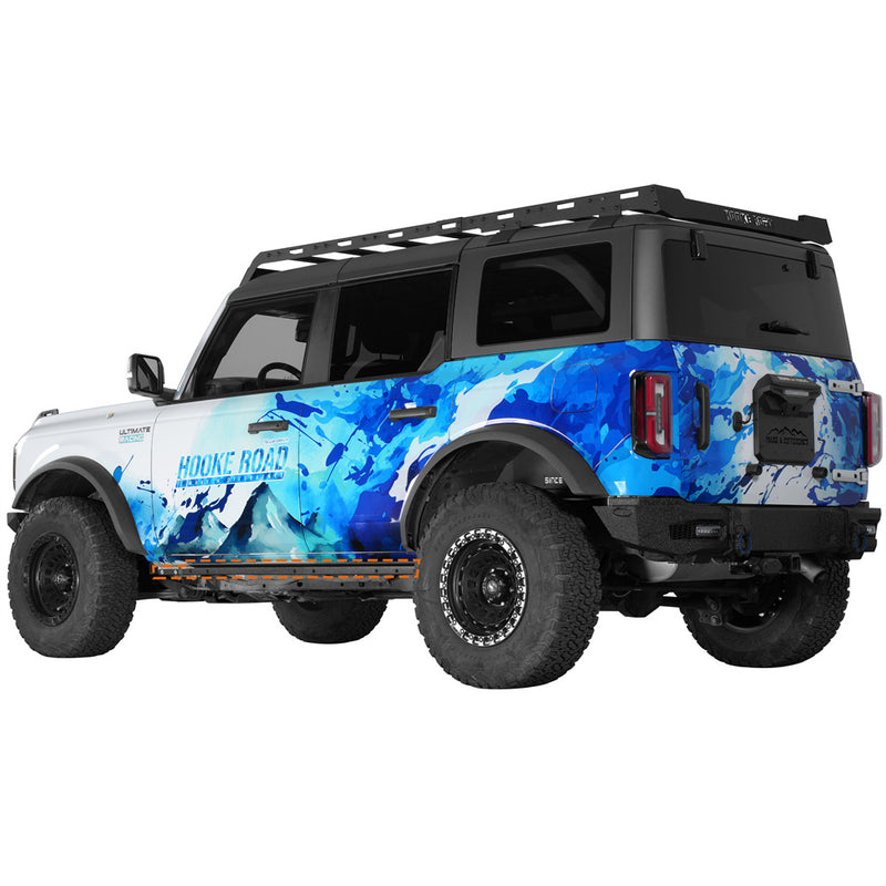 Load image into Gallery viewer, Hooke Road Pinch Weld Cover Kit for 2021-2026 Ford Bronco 4-Door &amp; Raptor b8955 3
