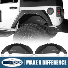 HookeRoad Jeep JK Rear MOAB Inner Fender Liners for 2007-2018 Jeep Wrangler JK b2068 1