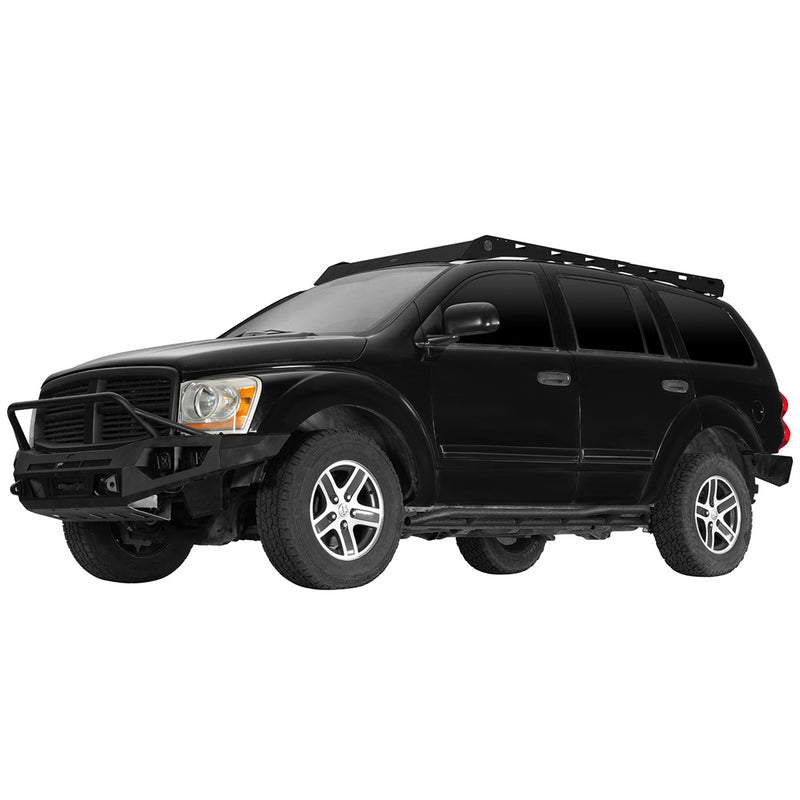 Load image into Gallery viewer, HR Rocker Guards w/ Kick-Out for 04-09 Dodge Durango &amp; Chrysler Aspen b6851s 3
