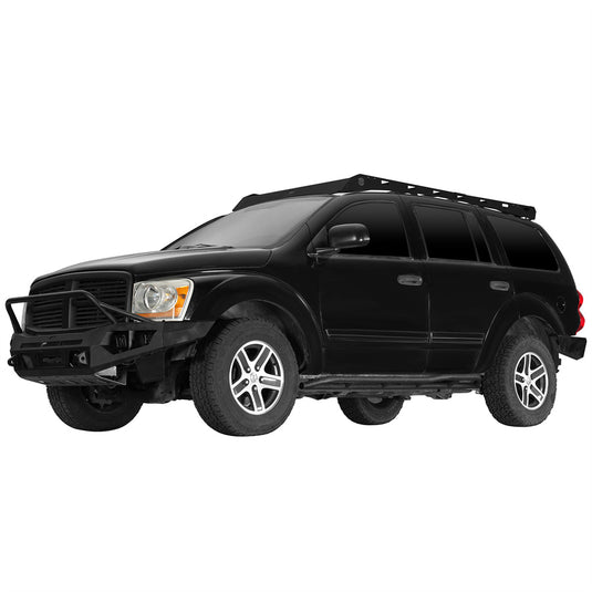 HR Rocker Guards w/ Kick-Out for 04-09 Dodge Durango & Chrysler Aspen b6851s 3
