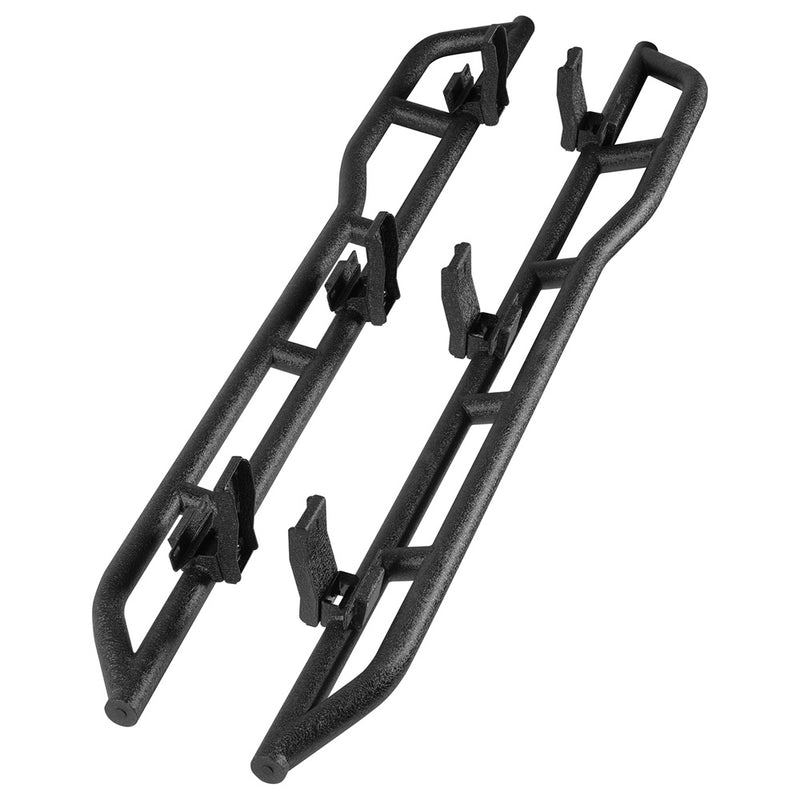 Load image into Gallery viewer, HR Rocker Guards w/ Kick-Out for 04-09 Dodge Durango &amp; Chrysler Aspen b6851s 4
