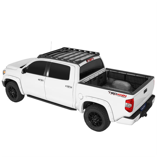 2014-2021 Toyota Tundra CrewMax Roof Rack w/ 6 Cross Bars Hooke Road b5011s 3