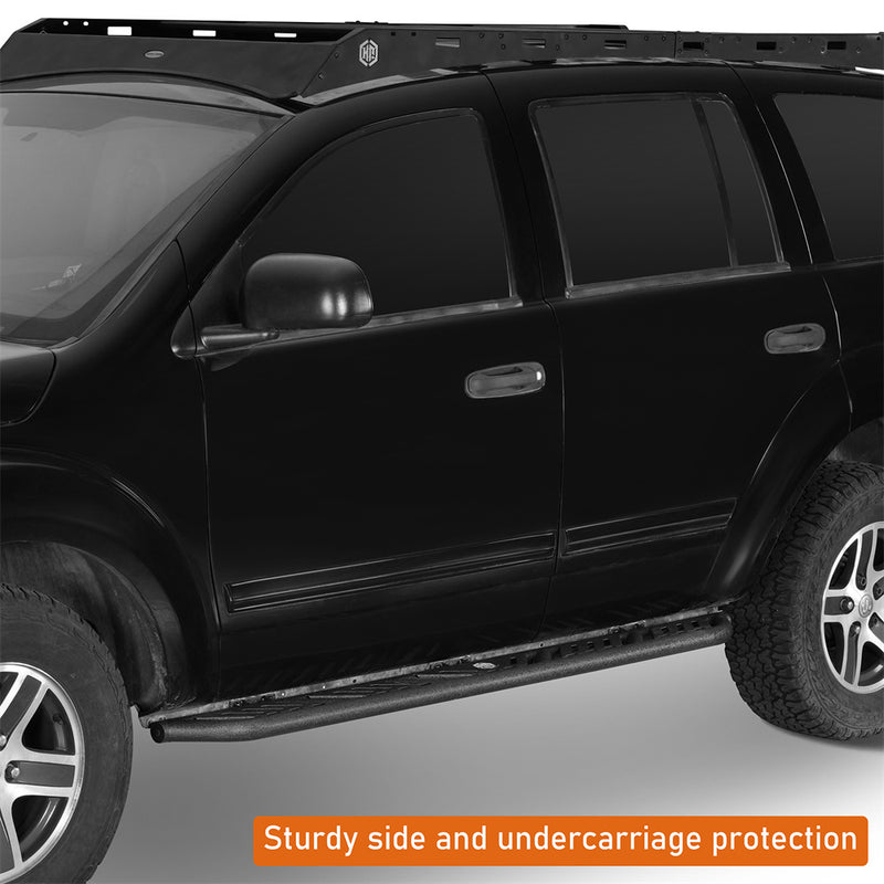 Load image into Gallery viewer, Running Boards for 2004-2009 Dodge Durango Chrysler Aspen  Hooke Road b6852s 7
