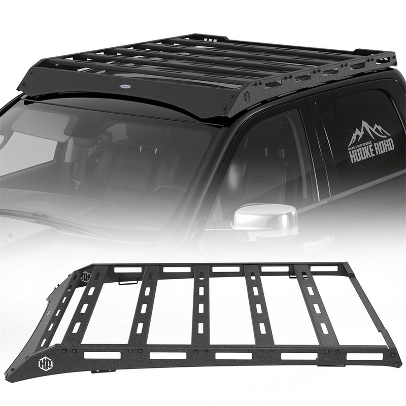Load image into Gallery viewer, Steel Roof Rack for 2009-2018 Ram 1500  Crew Cab &amp; Quad Cab Hooke Road b6029 1
