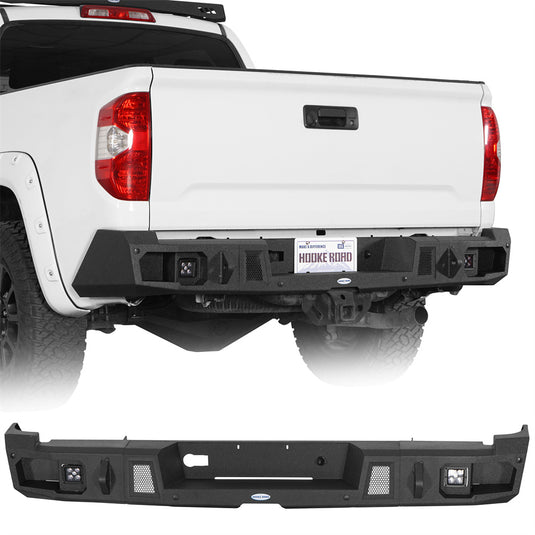 Steelcraft Off-road Rear Bumper for 2014-2021 Toyota Tundra Hooke Road b5027 1