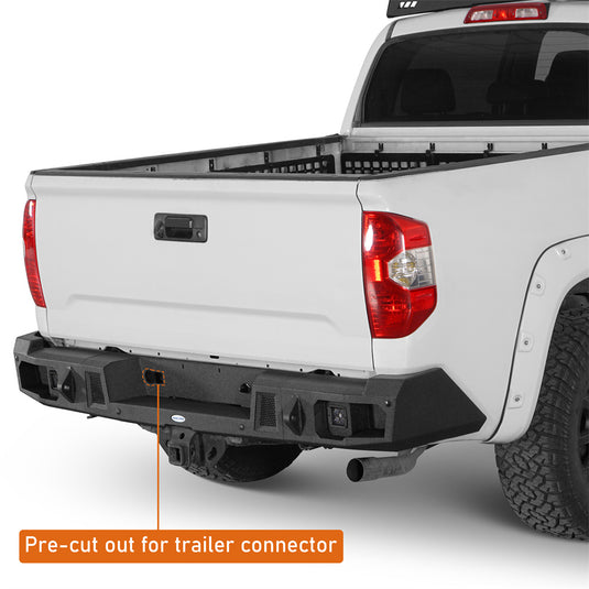 Steelcraft Off-road Rear Bumper for 2014-2021 Toyota Tundra Hooke Road b5027 7