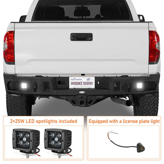 Steelcraft Off-road Rear Bumper for 2014-2021 Toyota Tundra Hooke Road b5027 8