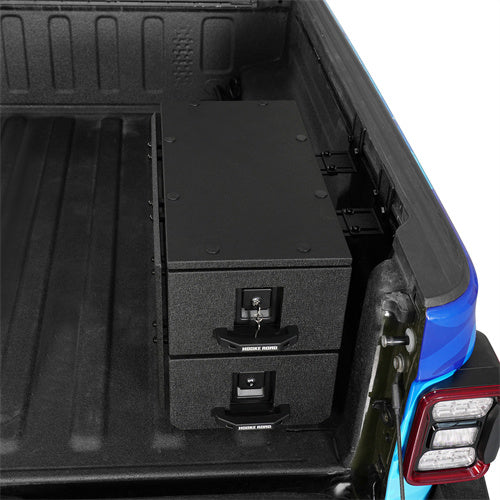 Load image into Gallery viewer, Hooke Road Truck Bed Drawer System for Jeep JT/Toyota Tacoma/Chevy Colorado/GMC Canyon b9917s 4
