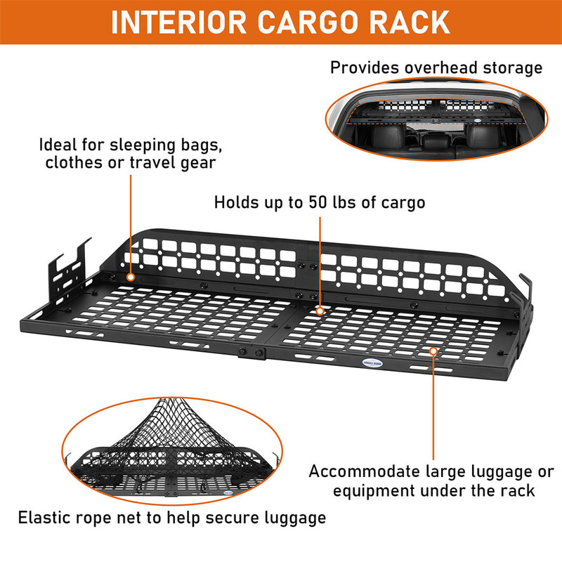 Load image into Gallery viewer, Hooke Road  Trunk Upper Cargo Rack for 2003-2009 Lexus GX470 b4653s 9
