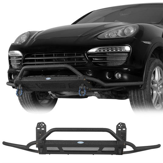 Tube Front Bumper with Skid Plate for 2011-2014  Porsche Cayenne 958.1 b7212s 1