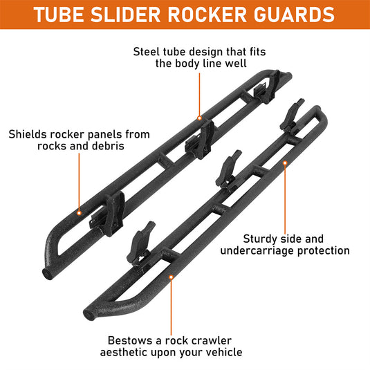 Rock Slider for 2004-2009 Dodge Durango & 2007-2009 Chrysler Aspen b6850s 7