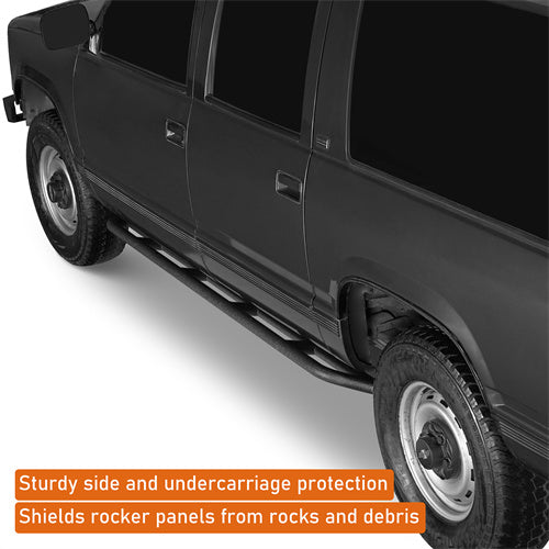 Load image into Gallery viewer, Hooke Road Tube Slider Rocker Sliders for 1992-1999 Chevy Suburban b7233s 5
