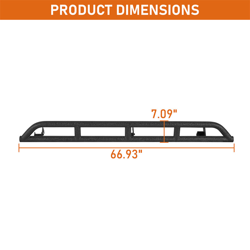 Load image into Gallery viewer, Hooke Road Tube Rocker Sliders 1990-1995 Toyota 4Runner 4-Door b9702s 5

