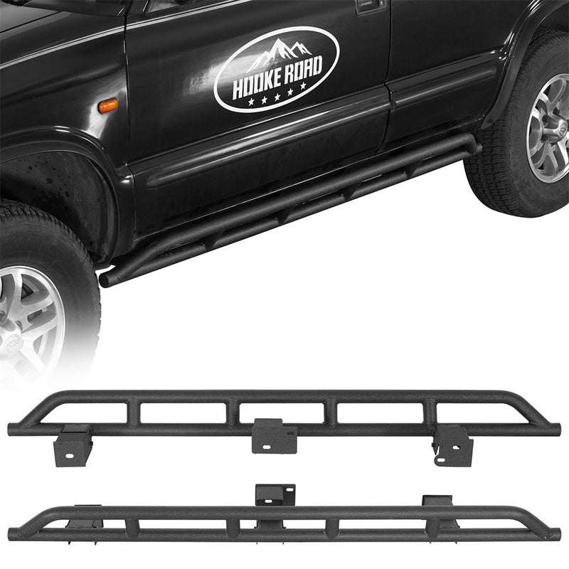 Load image into Gallery viewer, Tube Slider Rocker Guards for 1995-2005 Chevy S10 Blazer 4-Door Hooke Road b7260 1
