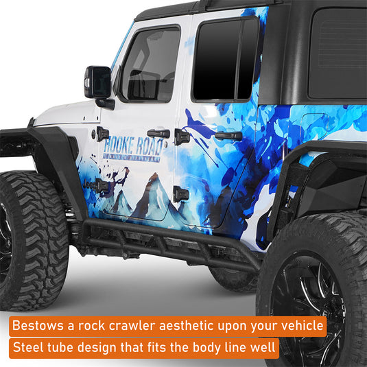 JEEP JT Tube Slider Rocker Guards(20-26 Gladiator) - Hooke Road