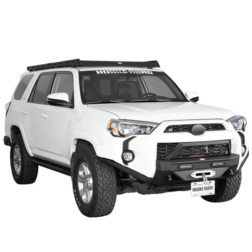 Hooke Road 2014-2024 Toyota 4Runner Front Bumper w/LED Spotlight b9809s 4