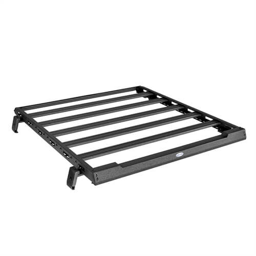 Jeep Wrangler JL & Gladiator JT Aluminum Luggage Rack Roof Rack 4x4 Jeep Parts - Hooke Road b3047 18