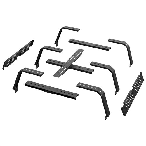Load image into Gallery viewer, 18.8&quot; Overland Bed Rack for Jeep Gladiator JT &amp; Tacoma &amp; Ford Ranger Hooke Road 9921s 6
