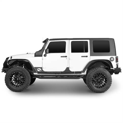 Load image into Gallery viewer, HookeRoad Jeep JK Body Armor Cladding for 2007-2018 Jeep Wrangler JK 4-Door b2045s 3
