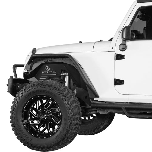 Load image into Gallery viewer, Hooke Road Jeep JK Front Inner Fender Liners for 2007-2018 Jeep Wrangler JK b2113s 4
