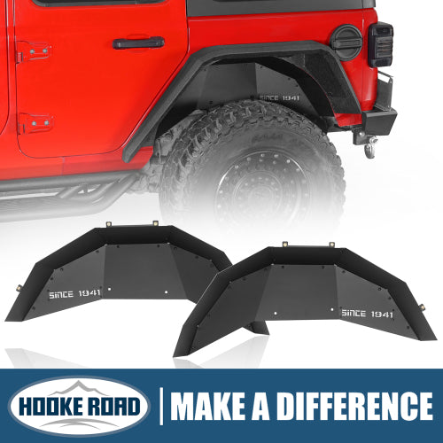 2018-24 Jeep Wrangler JL FILLER TRIM PANELS For RUBICON REAR FENDERS / BUMPER