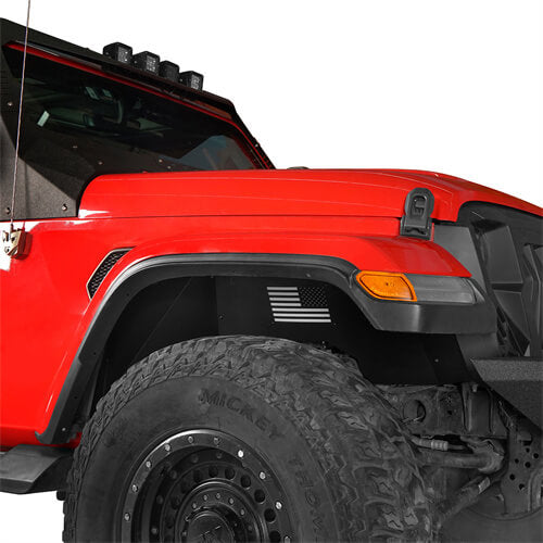 Load image into Gallery viewer, HookeRoad Jeep JL Front Inner Fender Liners for 2018-2023 Jeep Wrangler JL b3039 5
