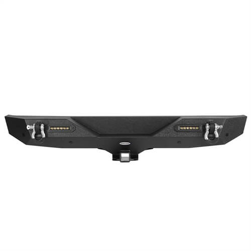 Load image into Gallery viewer, HookeRoad Jeep JL Mid Width Front Bumper &amp; Rear Bumper for 2018-2023 Jeep Wrangler JL b30033018s 7
