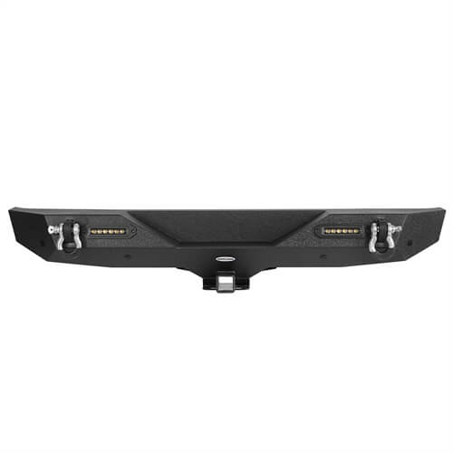 HookeRoad Jeep JL Mid Width Front Bumper & Rear Bumper for 2018-2023 Jeep Wrangler JL b30033018s 7