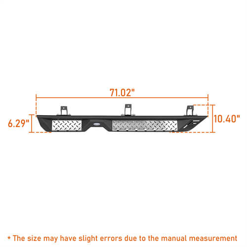 Load image into Gallery viewer, HookeRoad Jeep JL Side Steps Running Boards for 2018-2023 Jeep Wrangler JL b3045 18
