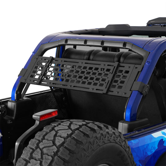  2018-2026 Jeep JL 4-Door Hardtop Trunk MOLLE Panel Utility Rack Hooke Road 2