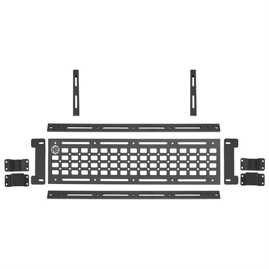  2018-2026 Jeep JL 4-Door Hardtop Trunk MOLLE Panel Utility Rack Hooke Road 6