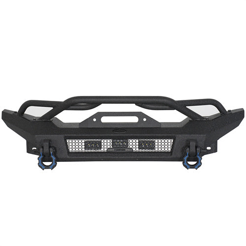 Load image into Gallery viewer, Hooke Road 2018-2025 Jeep Stubby Front Bumper for Wrangler JL &amp; Gladiator JT b3089 4
