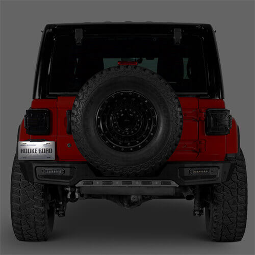 2018-2024 Jeep Wrangler JL Rear Bumper Aftermarket Bumper 4x4 Parts - Hooke Road b3066 6