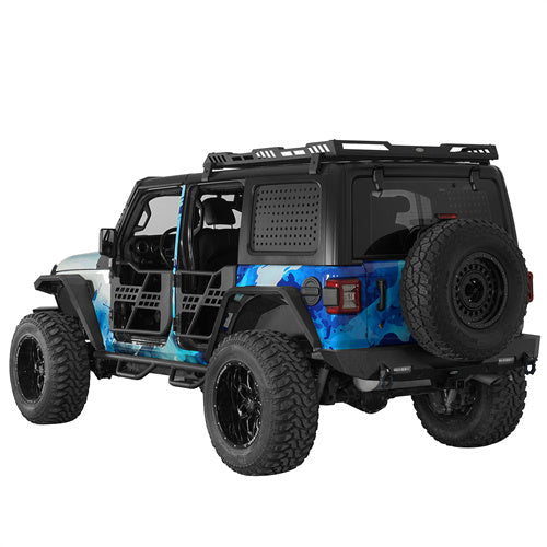 2018-2025 Jeep Wrangler JL Fender & Fender Liners Combo Hooke Road 2