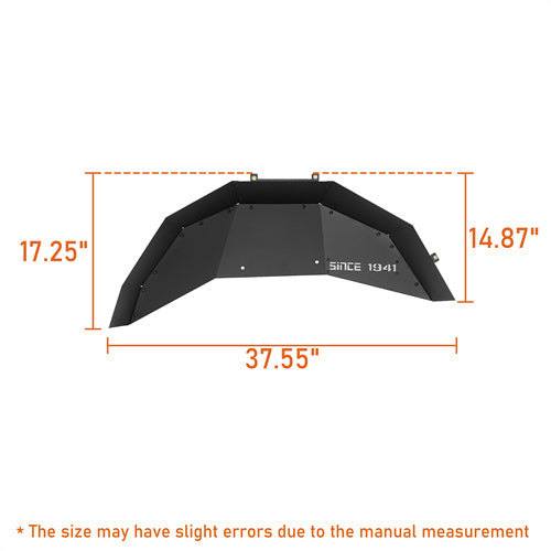 2018-2025 Jeep Wrangler JL Fender & Fender Liners Combo Hooke Road 8