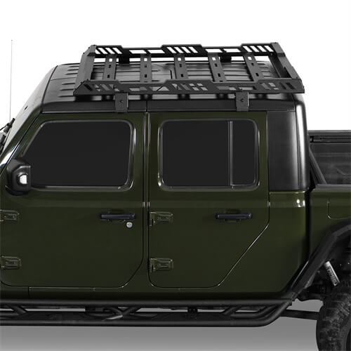 HR Hard Top Roof Rack Cargo for 18-23 Jeep Wrangler JL 4 Door & Gladiator JT-  Hooke Road b3035s 13