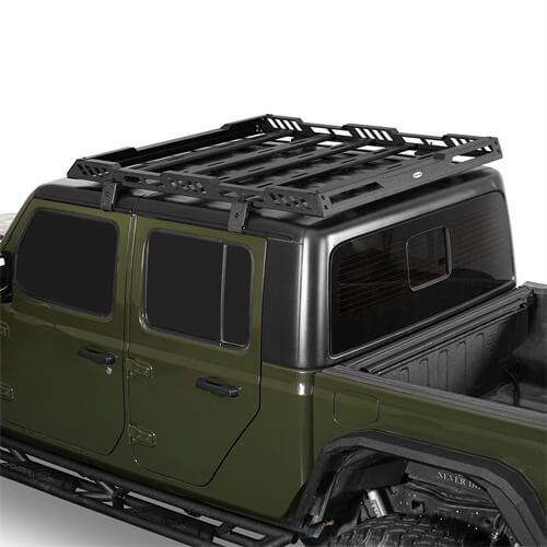 HR Hard Top Roof Rack Cargo for 18-23 Jeep Wrangler JL 4 Door & Gladiator JT-  Hooke Road b3035s 16