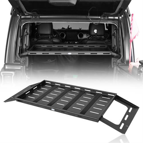 Load image into Gallery viewer, 2018-2024 Jeep Wrangler JL Interior Cargo Rack 4x4 Jeep Parts - Hooke Road b3061s 2
