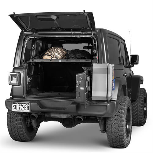 Load image into Gallery viewer, 2018-2024 Jeep Wrangler JL Interior Cargo Rack 4x4 Jeep Parts - Hooke Road b3061s 4
